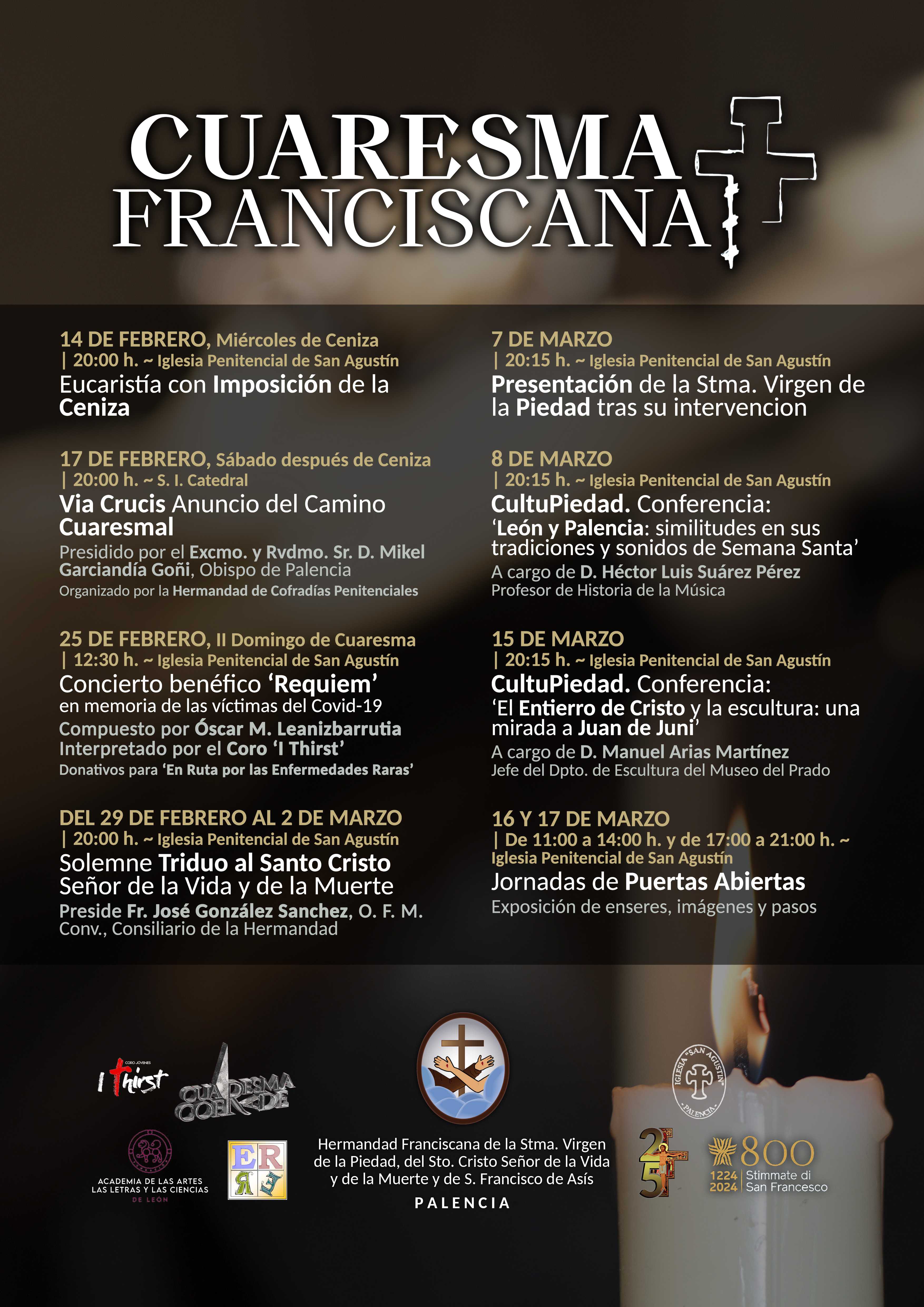 Portada de 2024 Cuaresma Franciscana
